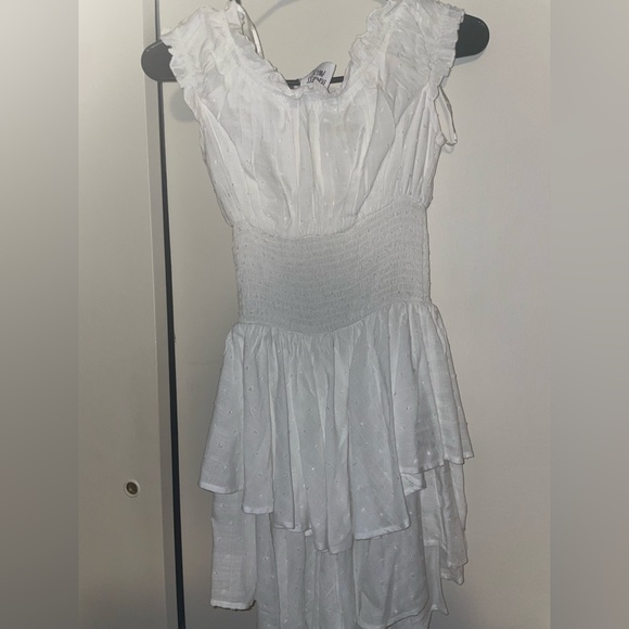 THE LOVE GALORE ROMPER WHITE LOWER IMPACT - Picture 2 of 5